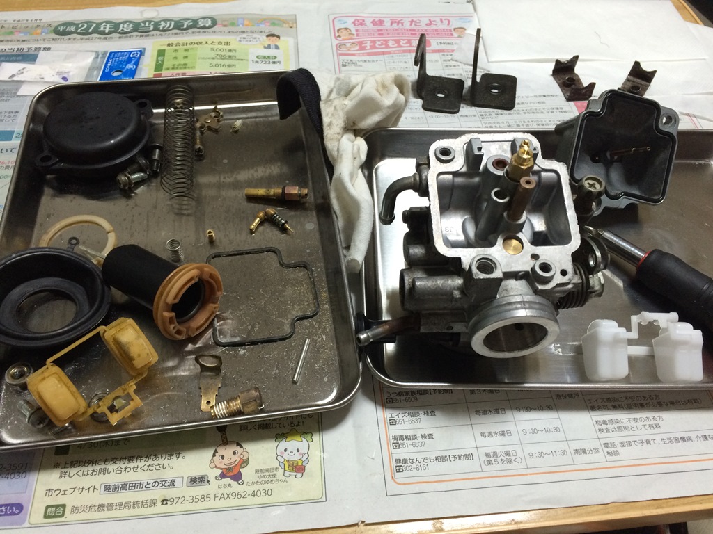 2ストキャブの清掃方法！汚れと詰まりを解消して快適バイクライフ！