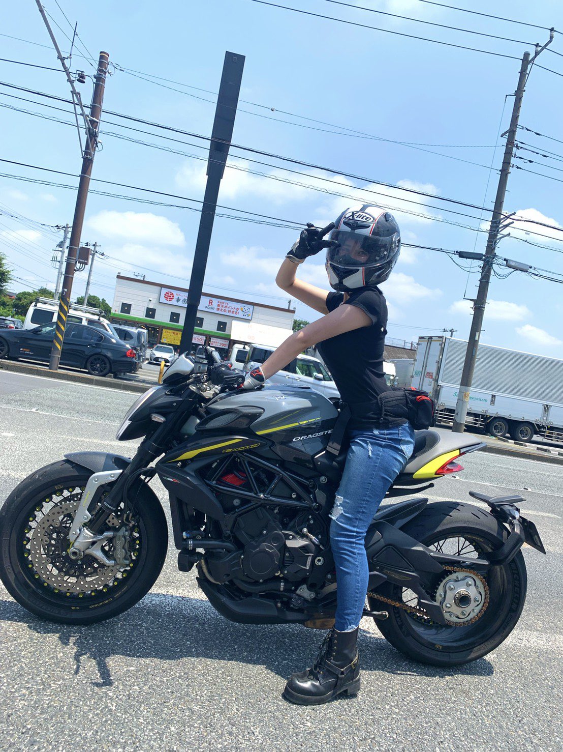 Fカップ女性声優「大型バイク？KTM？余裕で乗れますけど」